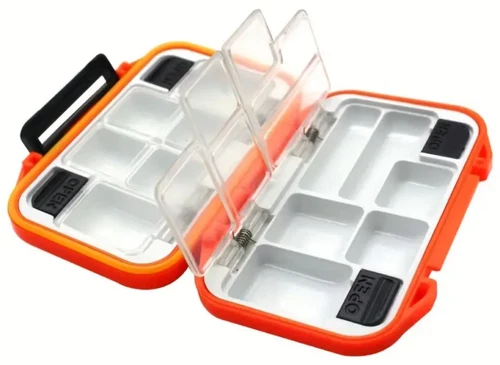 1x Fishing Lure Bait Tackle 2 Layer Storage Box Case Waterproof Compartments NEW - Picture 78 of 150