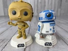 Star Wars: D100 -R2D2 & C3PO Retro Reimage Pop!, No Box