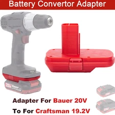 Battery Adapter For Bauer 20V Li-ion Battery to for Craftsman 19.2V Power Tools