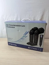 Umarmung Air Compression Leg Massager UM-03 with Controller Adjustable Wraps