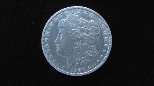 1901 O Morgan Silver Dollar $1 Choice AU Nice Coin #105