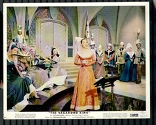 Mini tarjeta de vestíbulo Vagabond King 8x10 Kathryn Grayson romance musical