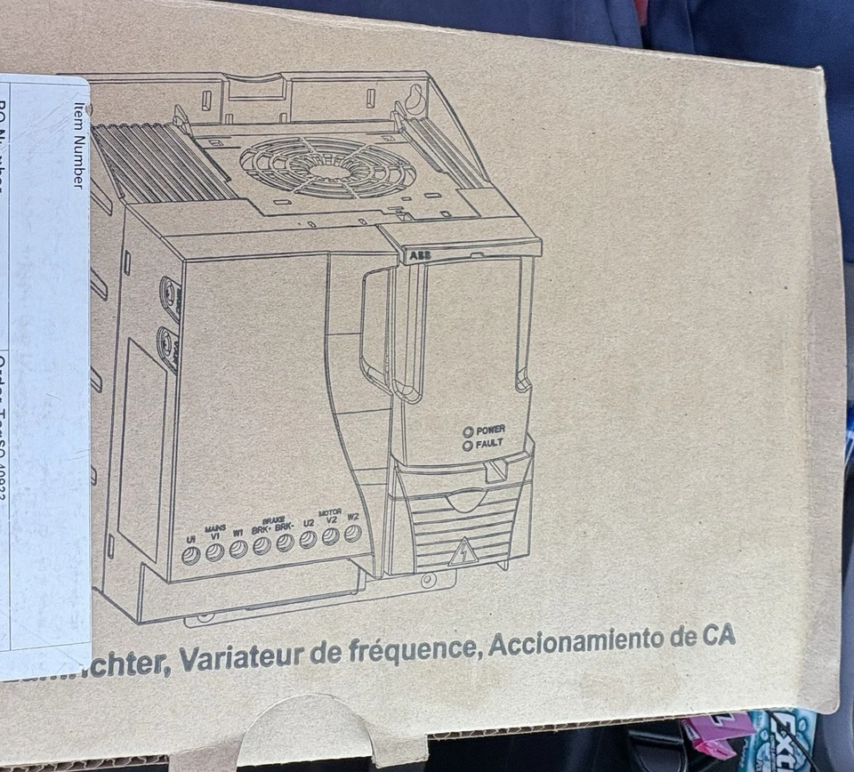 ACS355- 03U - 23A1 - 4,AC Drive, IP20 / UL Open type, R700, 15hp - Image 3 of 4