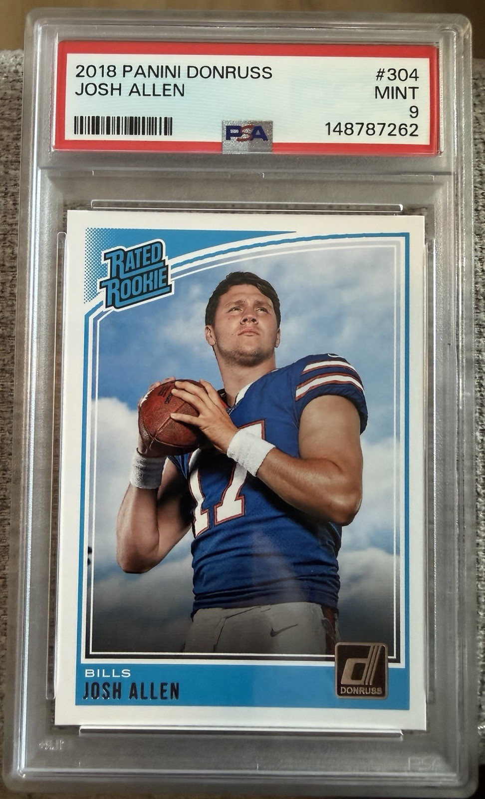 2018 Panini Donruss - Rated Rookie Josh Allen #304 (RC)