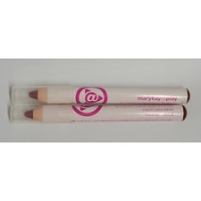 Lot of 2 Mary Kay at Play Lip Crayon Toasted Grille Neutral Mauve Brown Shimmer