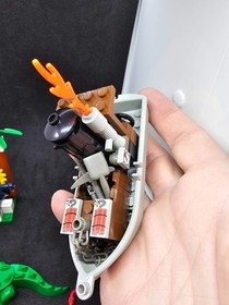 LEGO Adventurers Orient Expedition 7410 Jungle River 99% Complete