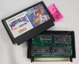 Navy Blue Battle Fleet Commander Napoleon Senki Famicom AUTHENTIC Nintendo Japan