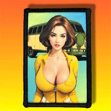 TMNT April O’Neil Morale Patch / Military Badge ARMY Tactical Airsoft 597