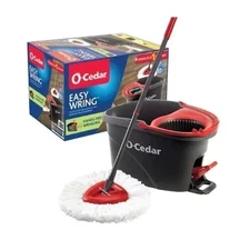 O-Cedar EasyWring Spin Mop & Bucket System- Free Ship