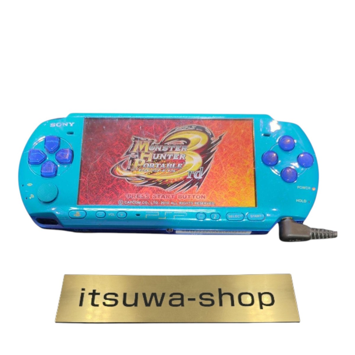 Operation Verified] Limited Edition PSP-3000 Sky Blue/Marine Blue