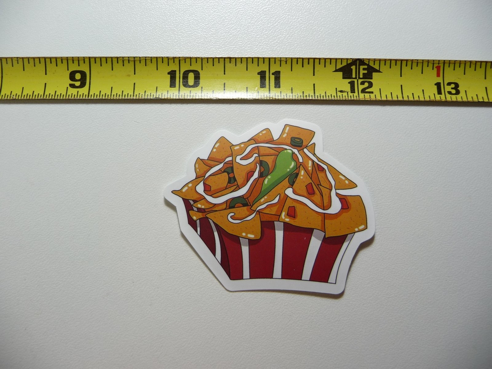 Spicy Nachos Decal Sticker Mexican Food Lover Gift