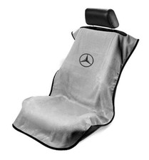 1pc Seat Armour Benz Car Seat Cover - Gray