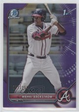 2022 Bowman Chrome Prospects Purple Refractor /250 Mahki Backstrom #BCP-121 ii1