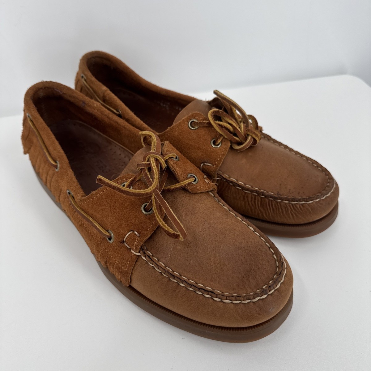 SEBAGO x FIEG ~MOHICAN~ 2011 MOCCASIN DOCKSIDES SZ og/kith - Main Image