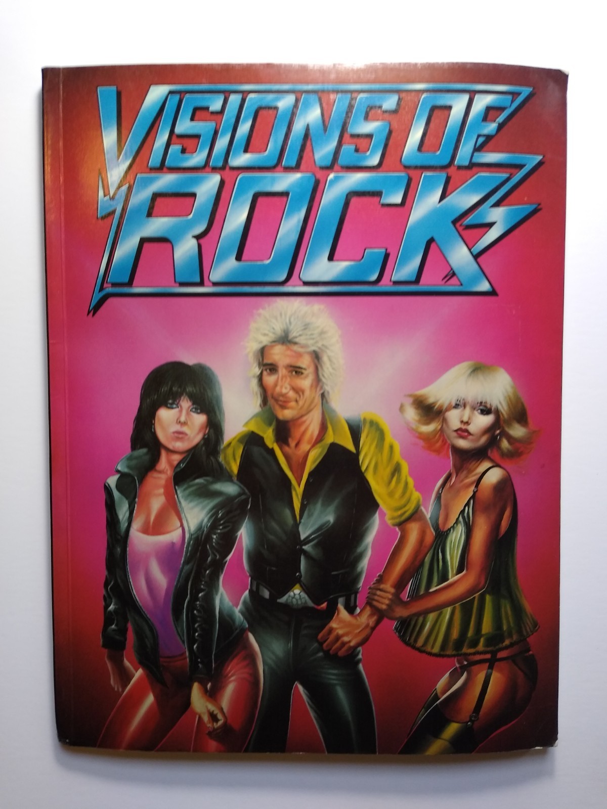Visions of Rock Book Retro 1981 63 Pages Rock Pop KISS Blondie Punk New Wave