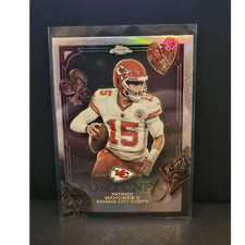 Topps 2025 Chrome Fortune 15 Patrick Mahomes II Insert Refractor #F15-6 Chiefs