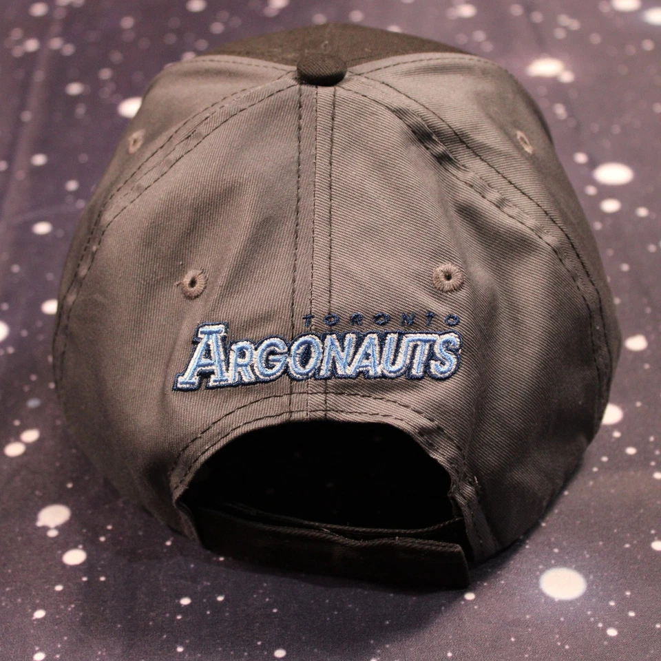 CFL Toronto Argonauts Black & Gray Adjustable Strap Hat - One Size - Gertex - Image 4 of 4