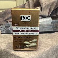 Roc retinol correxion line smoothing Night Serum 10 capsules