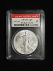 2012-S Silver Eagle PCGS MS70 1 Oz .999 Silver San Francisco
