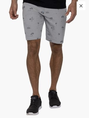 Travis Mathew Straight Shot Shorts - Men s Size 30 With Inseam 10, Gray
