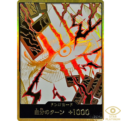 DON !! Card Shanks gold Japanese ONE PIECE Card The Best Vol.2