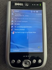 Dell Axim X51v PDA VGA WiFi Bluetooth New Battery Stylus Data Cable Tested