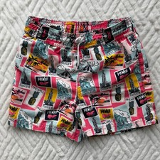 Janie and Jack Size 5 Hawaii Print Swim Trunks Tropical Surf Board Shorts