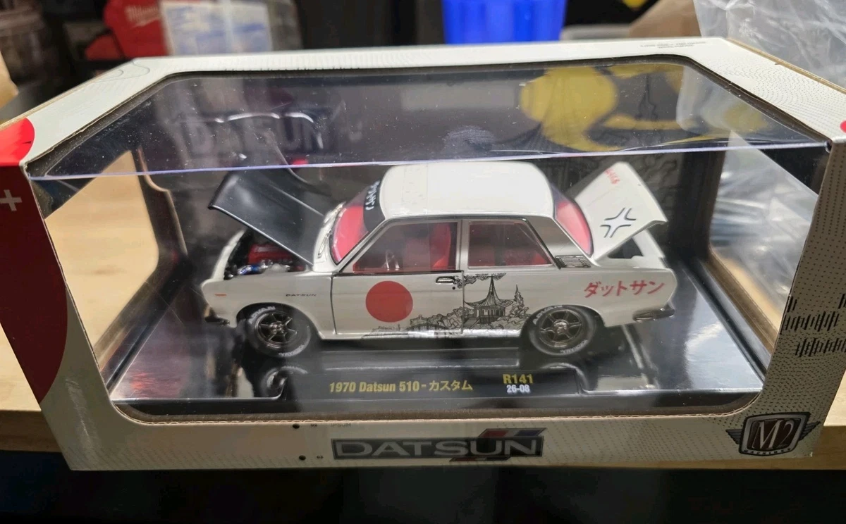 M2 Machines Datsun Contemporary Manufacture Diecast Chase Cars for