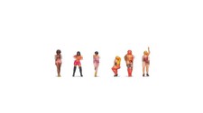 Noch N Easy Ladies Color 3D Print pkg(6) 3545...