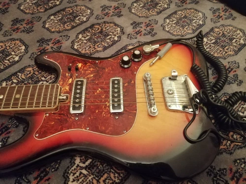 Electric Guitar - 1960s Teisco Japan Style - Picture 7 of 7