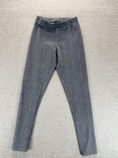 Simply Vera Vera Wang Womens Pull On High Rise Soft Comfy Leggings Gray Size M