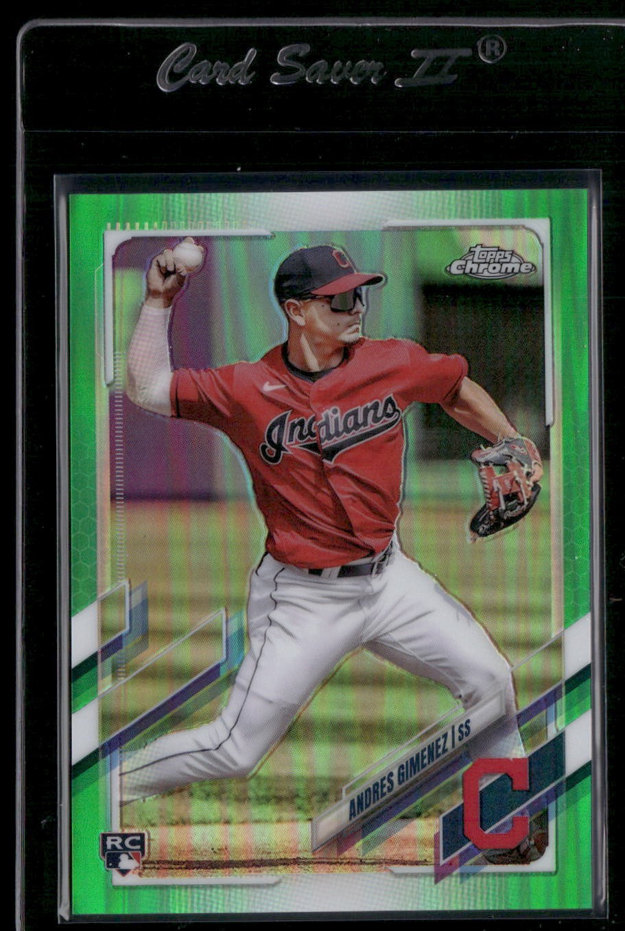 2021 Topps Chrome Update Andres Gimenez #USC33 Rookie
