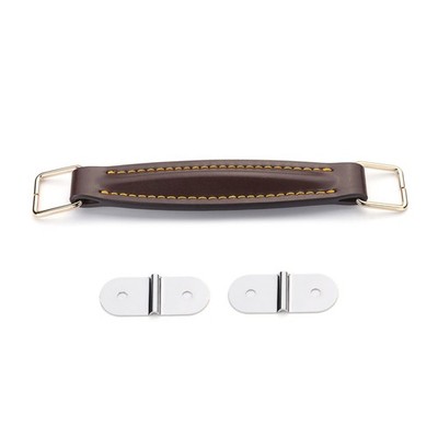 1Pc Guitar Leather Handle With Fitting For Marshall Amp AS50D AS100D Coffee