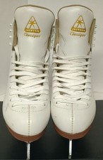 Jackson Classique Figure Ice Skates Womens 4.5C White Ultima Mirage Blades