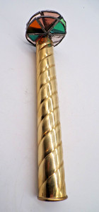 Vintage Kaleidoscope Double Stained Glass Artist