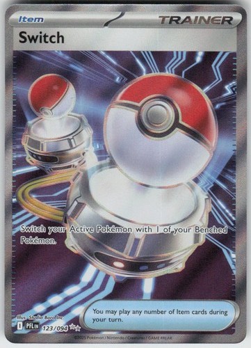 Switch 123/094 Ultra Rare Phantasmal Flames Near Mint