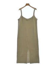 SLOBE IENA Dresses GrayBeige (Approx. L) 2200524908037