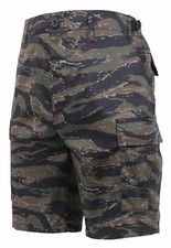 TIGER STRIPE CAMOFLAGE ROTHCO 7085 MENS BDU COMBAT CARGO SHORTS S TO 2X
