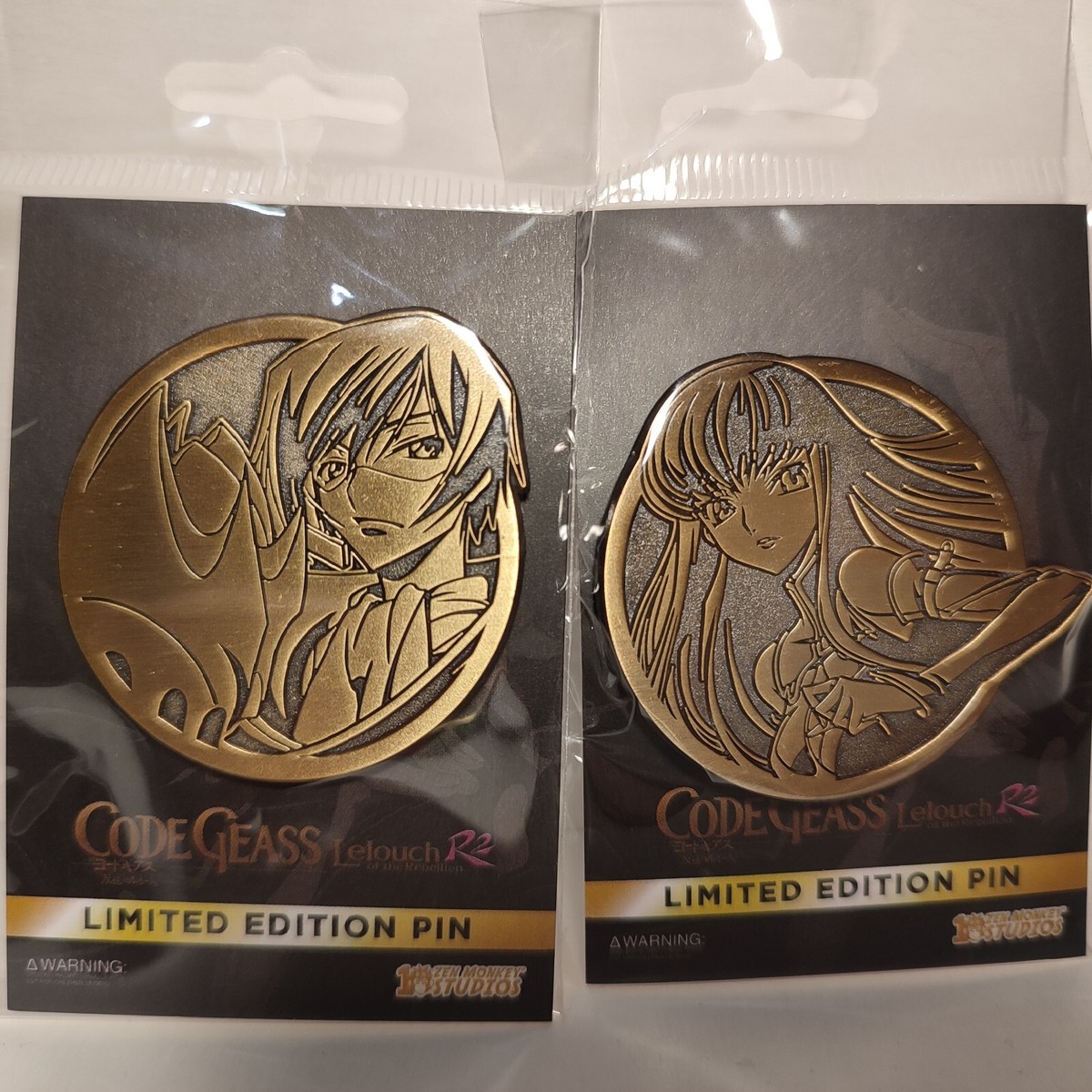 Code Geass Zero Lelouch Lamperouge and CC Limited Edition