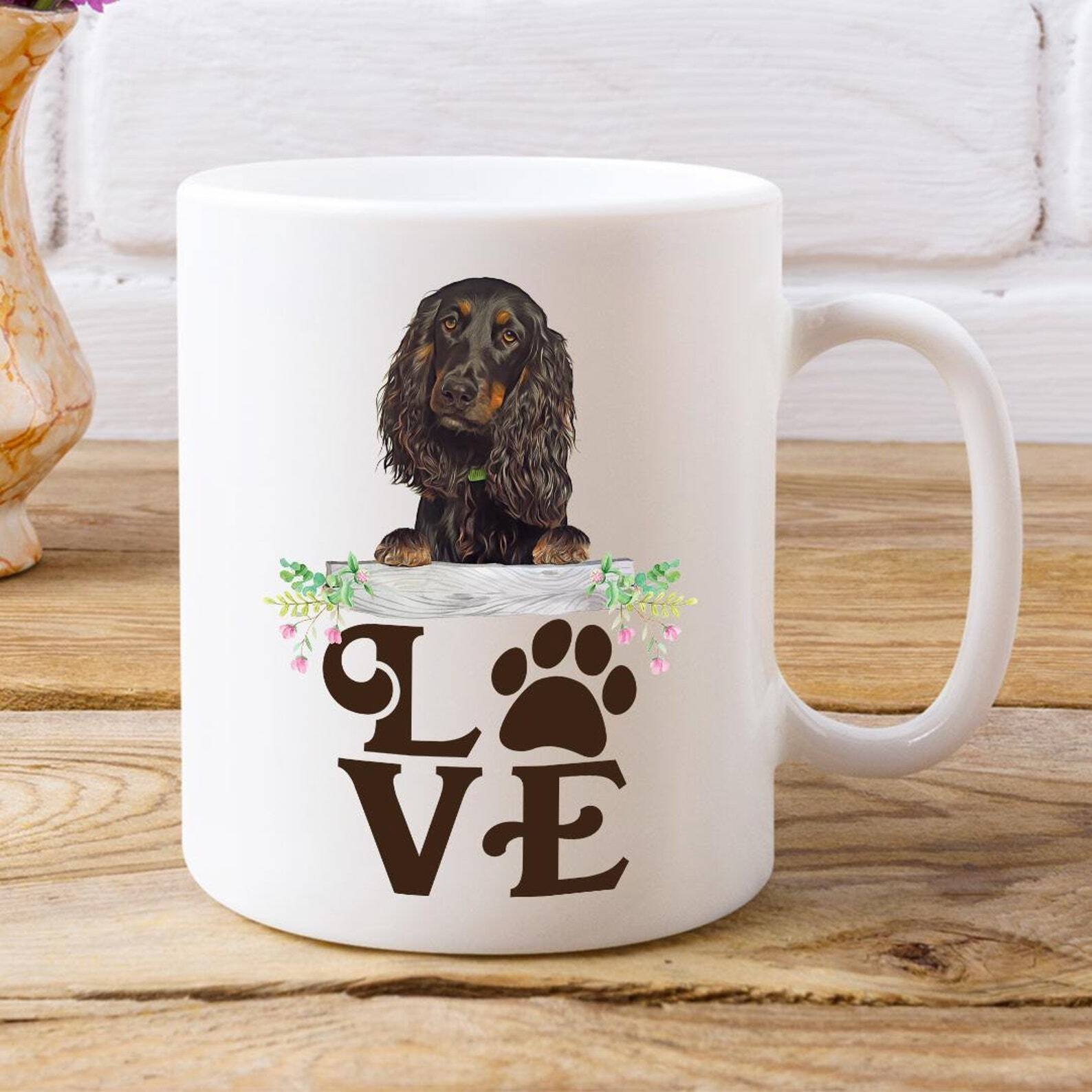 Cocker Spaniel White Coffee Mug Dog Gifts Personalized Dog Mug Name Mug Mugs For