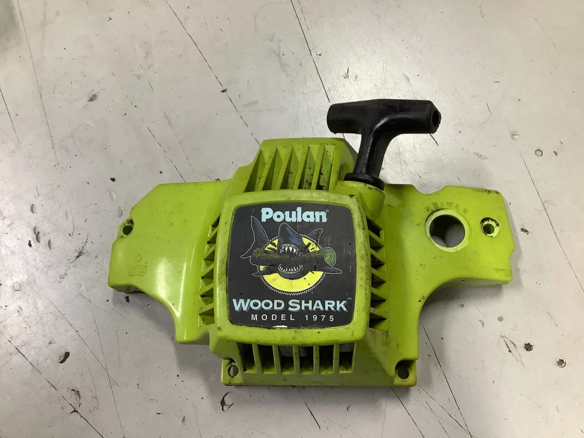 POULAN 1975 WOODSHARK CHAINSAW PULL STARTER RECOIL eBay