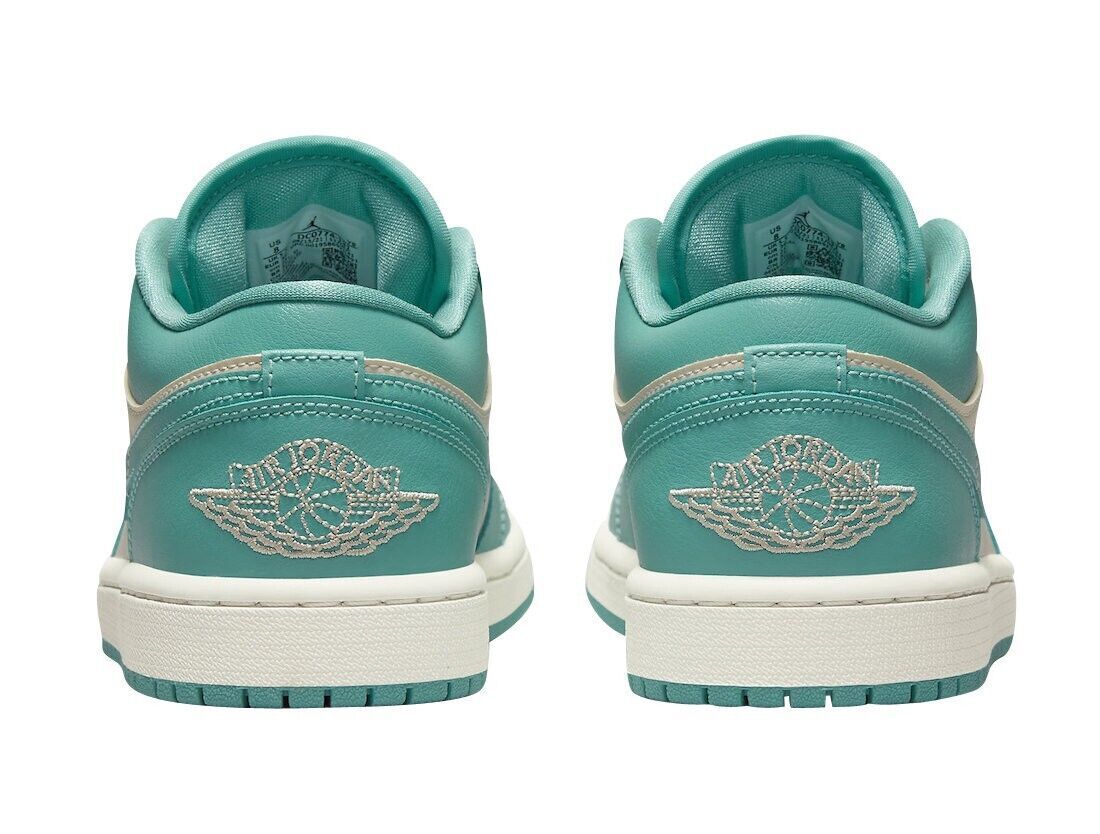 関税込☆NIKE★(W)Jordan 1 Low Sanddrift Washed Teal★22-26cm NEW Air Jordan 1 Low Women's Size 5.5 Sanddrift/Washed Teal