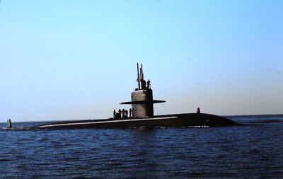 Amerikanisches Atom-U-Boot ''Albuquerque'' kommt am 3.6.99 in Toulon an