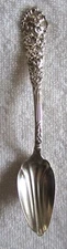 Trajan Reed and & Barton Sterling Silver Fluted Bowl Citrus Teaspoon