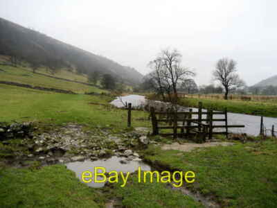 Photo 6x4 Dales Way at Wibbertons Fields Starbotton The Long Distance Foo c2008