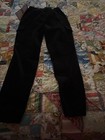 almost famous drawstring cargo joggers black color size xs Corduroy New — photo 8