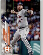 2020 Topps Update Chris Devenski #U-223 Houston Astros