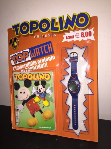 TOPOLINO n° 2582 - TOPWATCH L'OROLOGIO DI Topolino BLU - GADGET SIGILLATO |  eBay