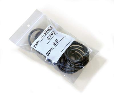 Zip-Top Reclosable Part Bags, Write-on White Block, 4'' x 6''  box 1000