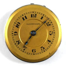 Vintage Hampden Molly Stark 26.20mm Pendant Set Watch Movement lot.qh